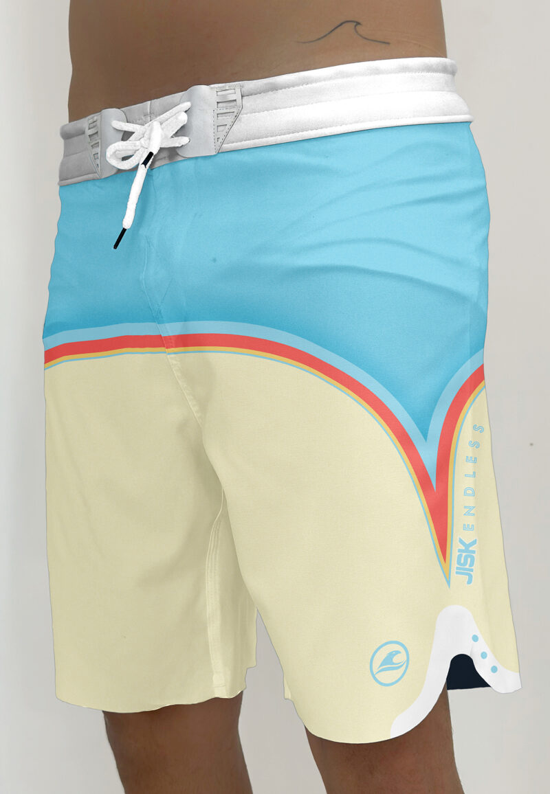 BOARDSHORT JISK - BERMUDA TACTEL SURF COM ELASTANO 70486 v1