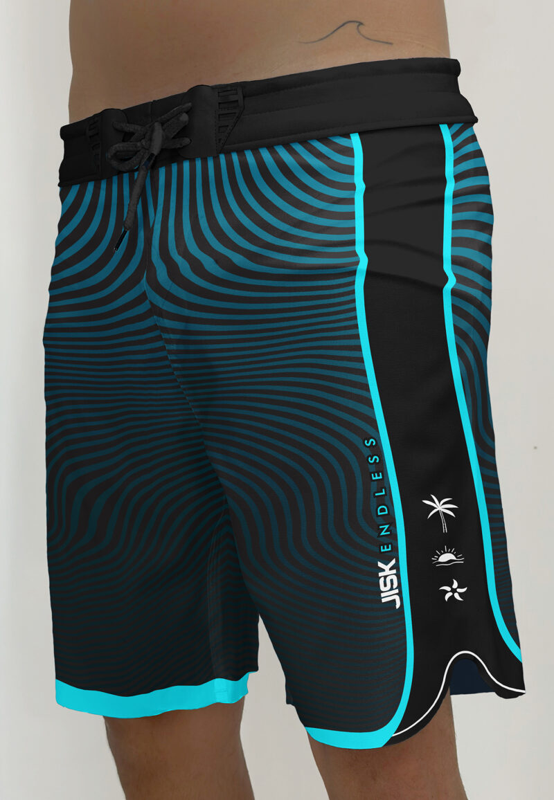 BOARDSHORT JISK - BERMUDA TACTEL SURF COM ELASTANO 70529 v2