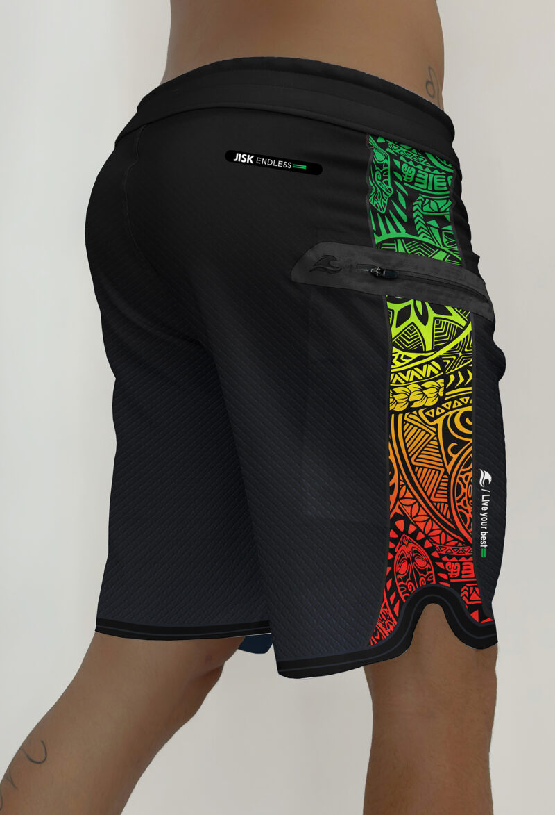 BOARDSHORT JISK - BERMUDA TACTEL SURF COM ELASTANO 70539 v3 - Imagem 2